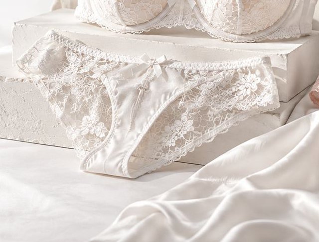 Ivory Lace Brief